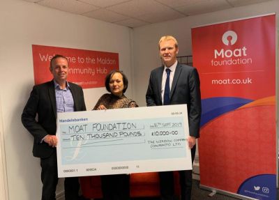 Second £10K Donation From The Window Company (Contracts) To Moat’s Charitable Foundation