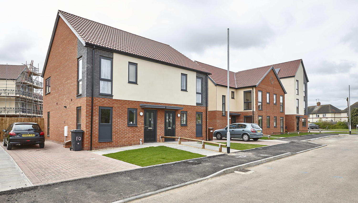 108 new build one, two and four bedroom <br/>homes at Bader Close, Ipswich