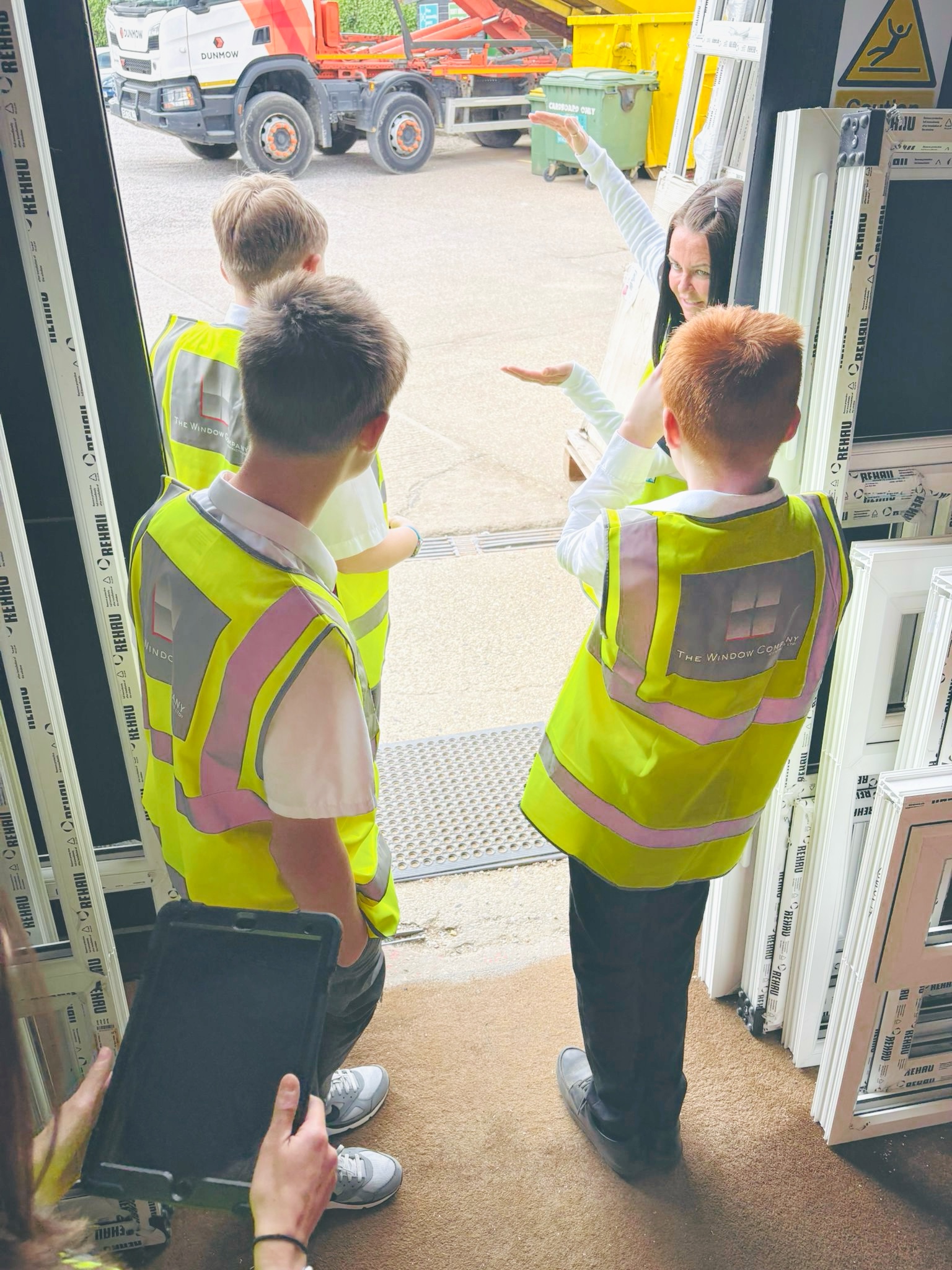THE WINDOW COMPANY (CONTRACTS) SUPPORTS LOCAL YOUNGSTERS