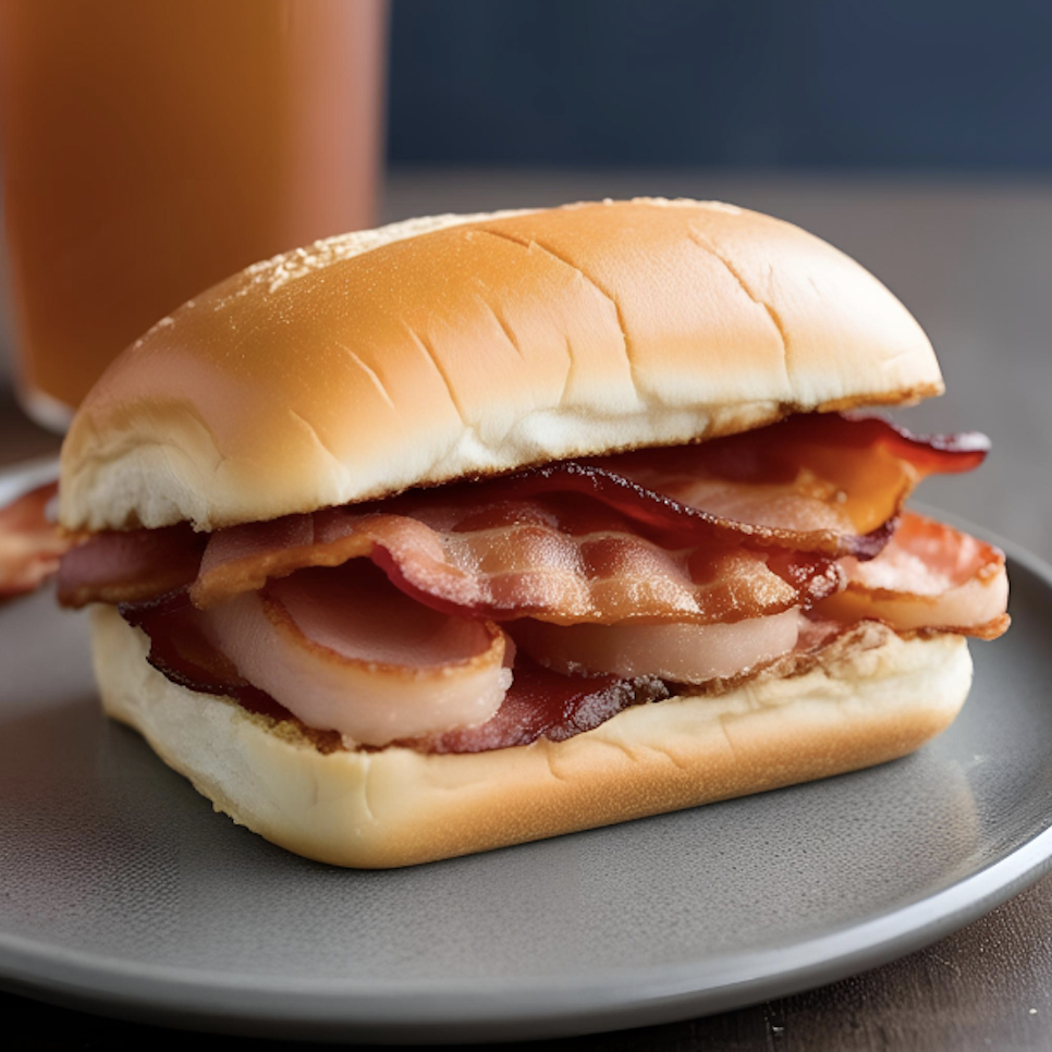 BACON ROLL ANYONE?